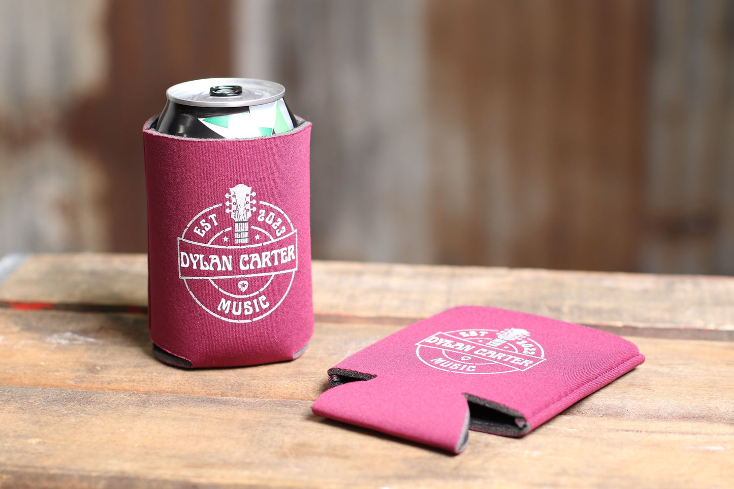 Dylan Carter Music Koozie
