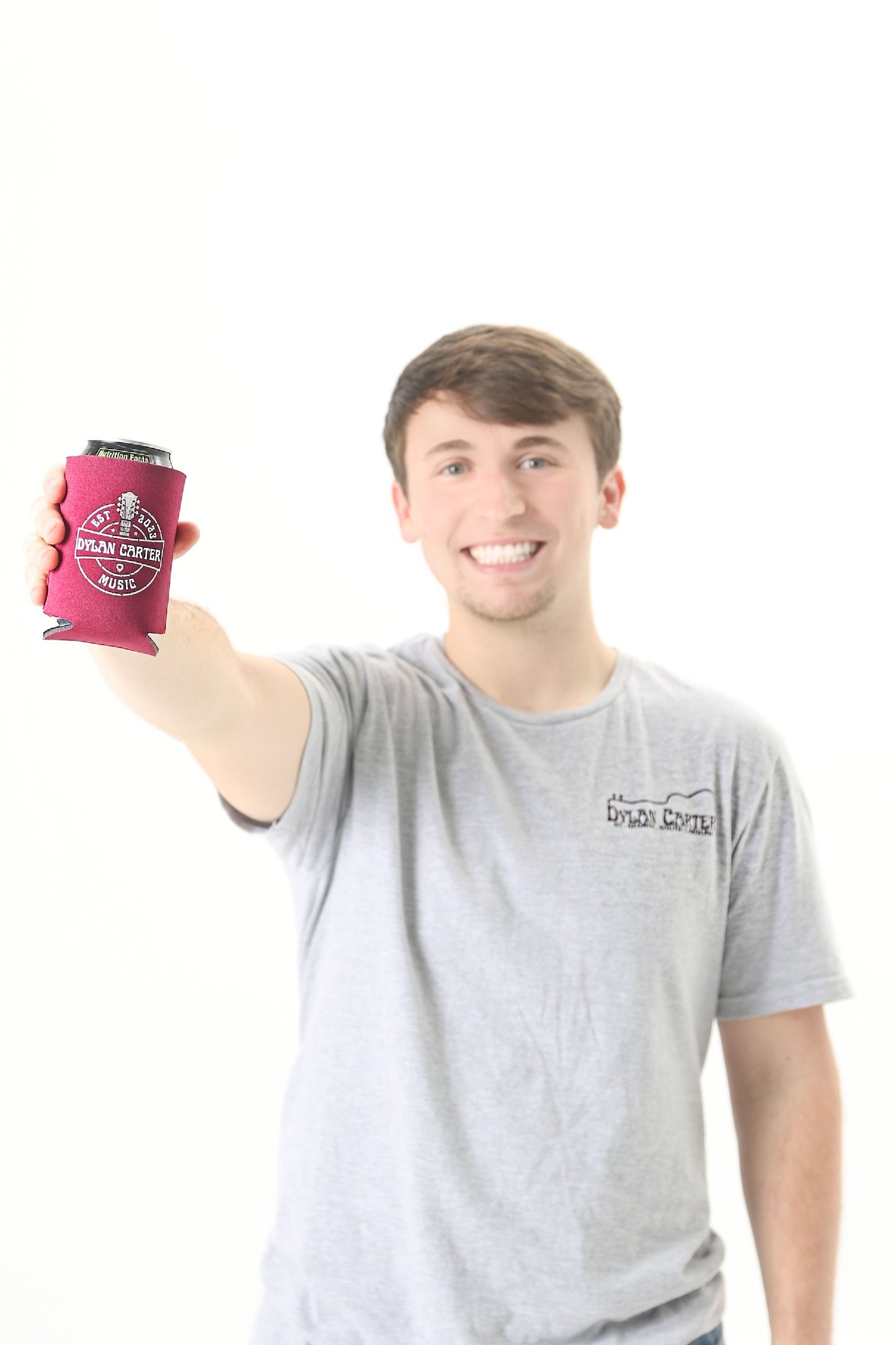 Dylan Carter Music Koozie