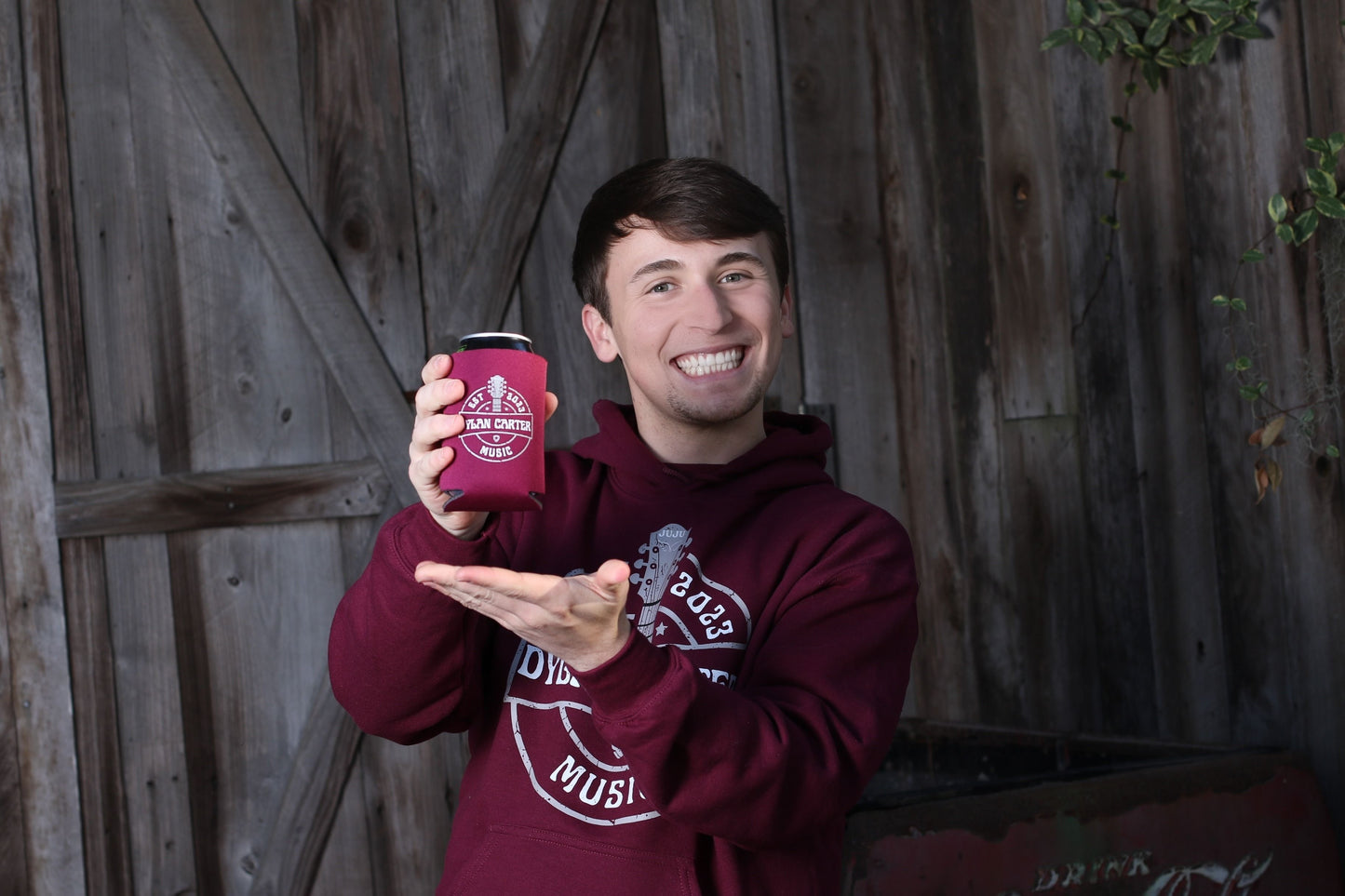 Dylan Carter Music Koozie
