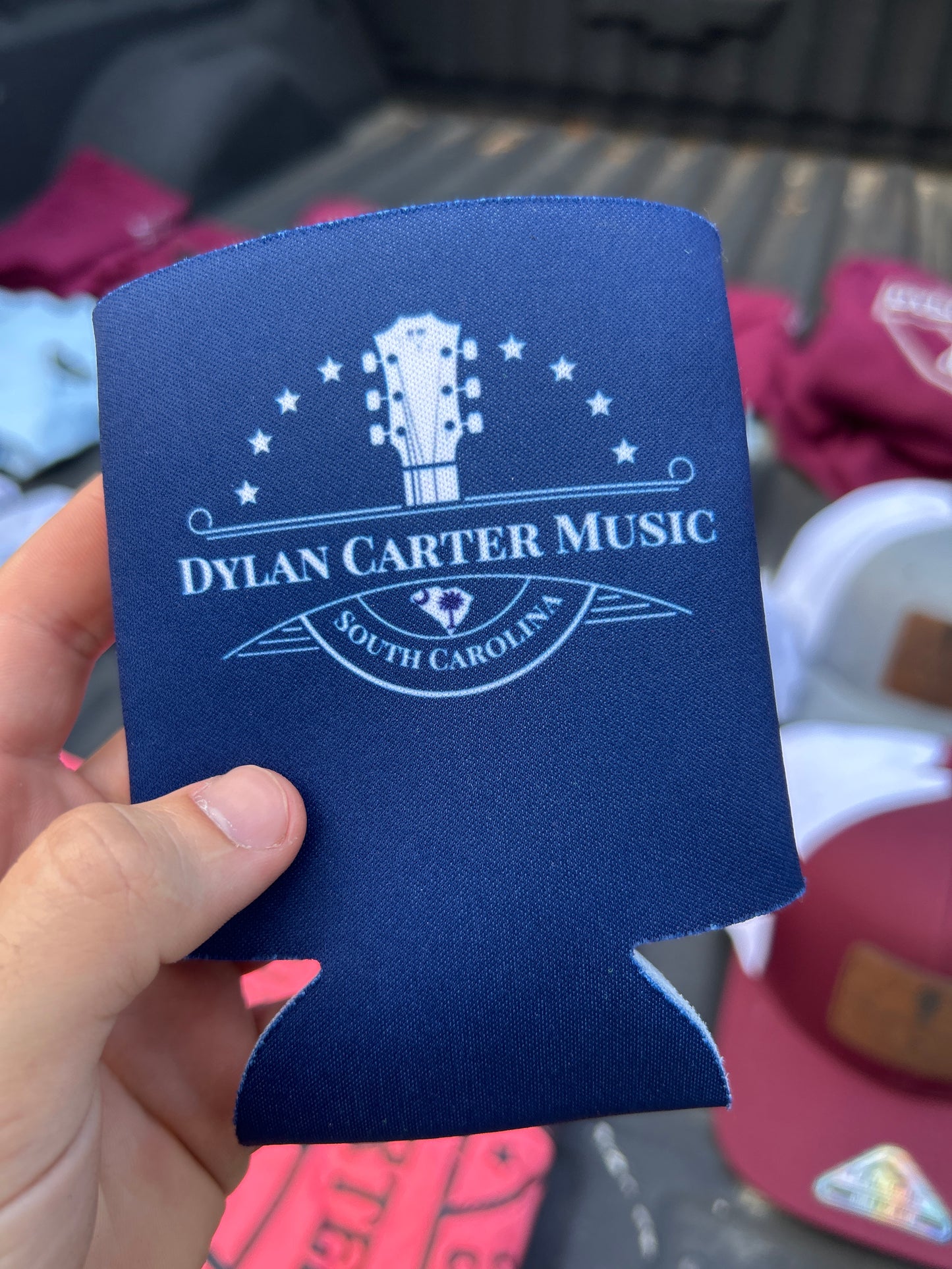 Dylan Carter Music Koozie