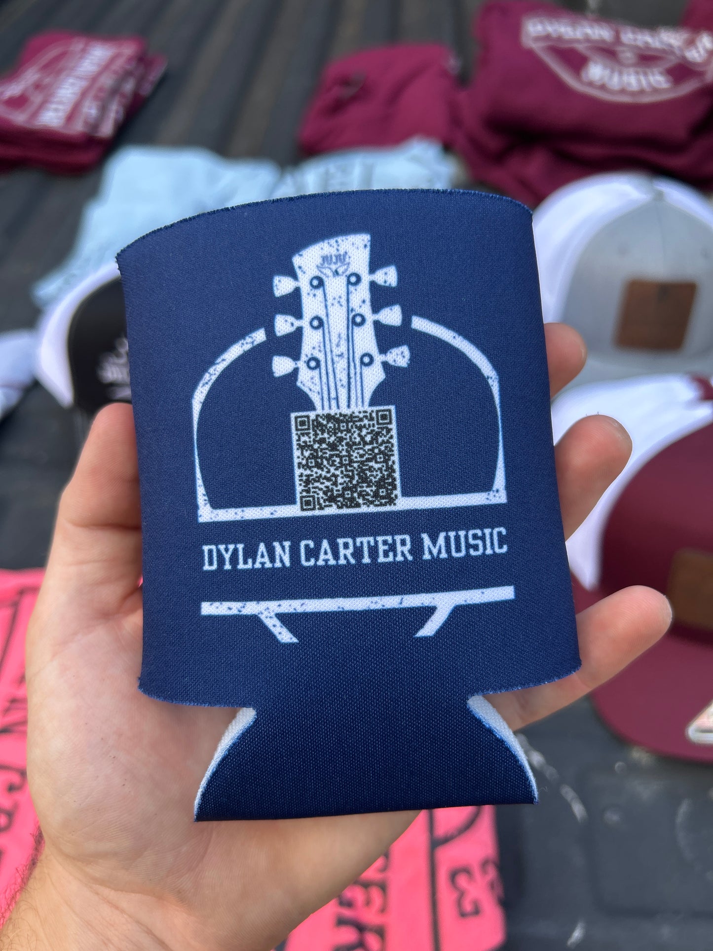 Dylan Carter Music Koozie
